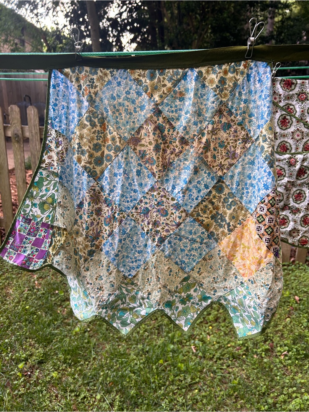 Vintage Hand Crafted Kitchen Apron
